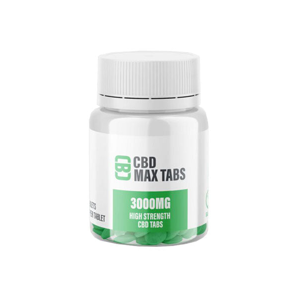 CBD Asylum 3000mg CBD Max Tablets - 100 Caps (BUY 1 GET 2 FREE) - Tonic Vault Ltd