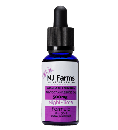 CBD Oil Night-Time Lavender - Amberwing Organics