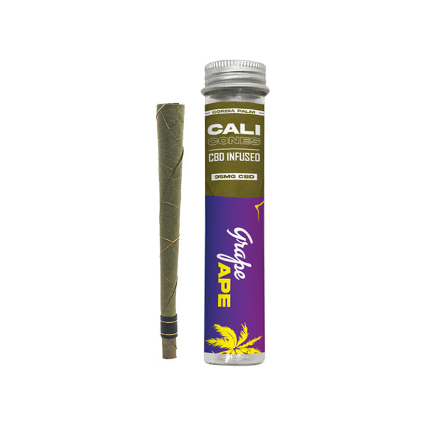 Cali Cones Cordia 30mg Full Spectrum CBD Infused Palm Cone - Grape Ape - Tonic Vault Ltd