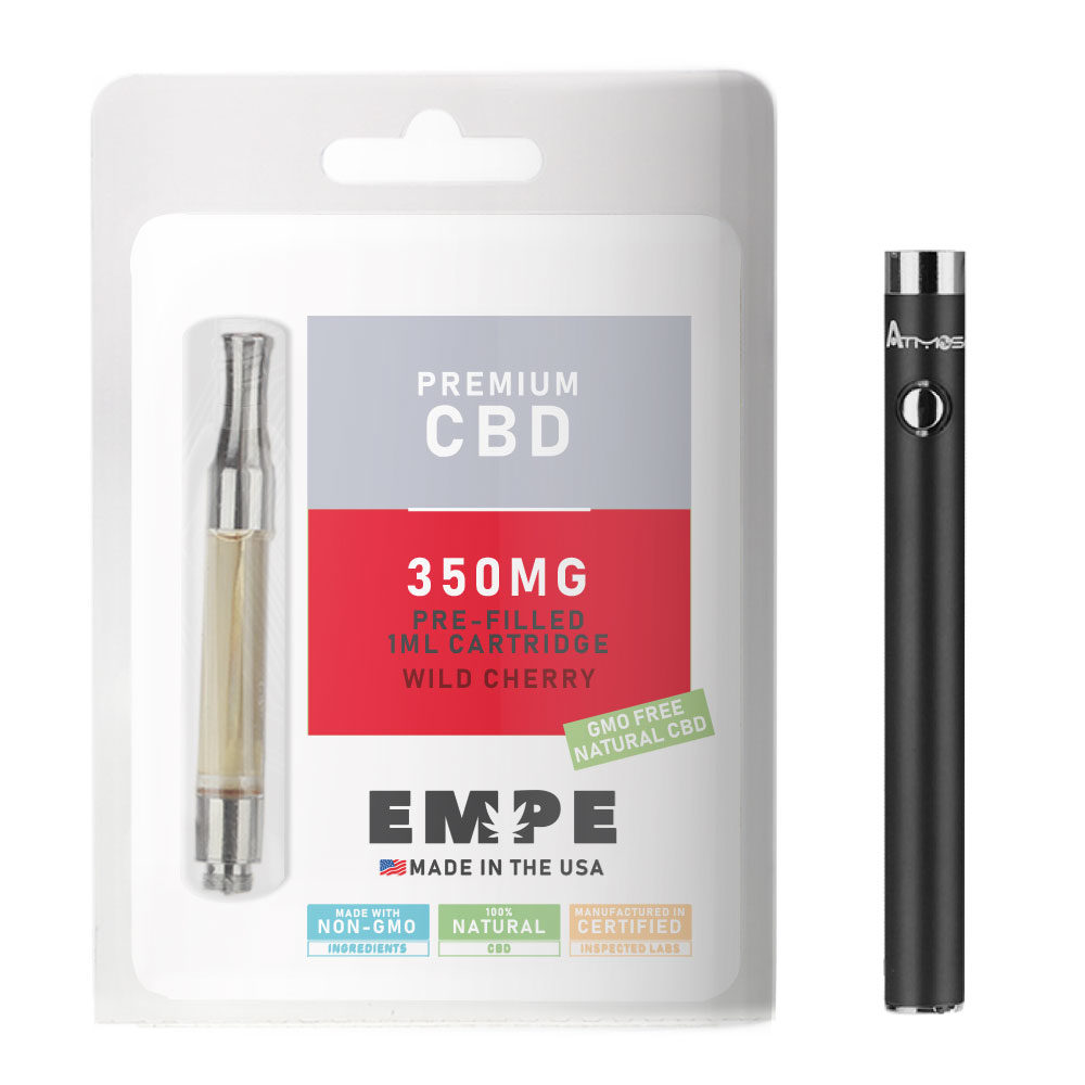 Cbd Cartridge Premium - Wild Cherry + Free Battery - EMPE USA - CBD OIL