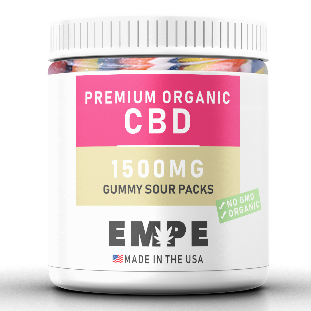 Cbd Gummy Sour Packs - EMPE USA - CBD OIL