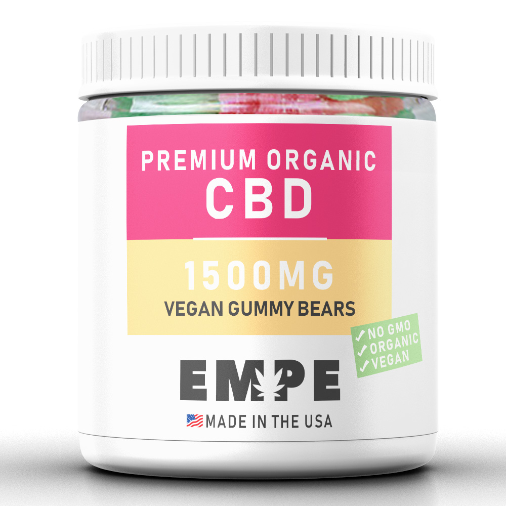 Cbd Vegan Gummy Bears - EMPE USA - CBD OIL