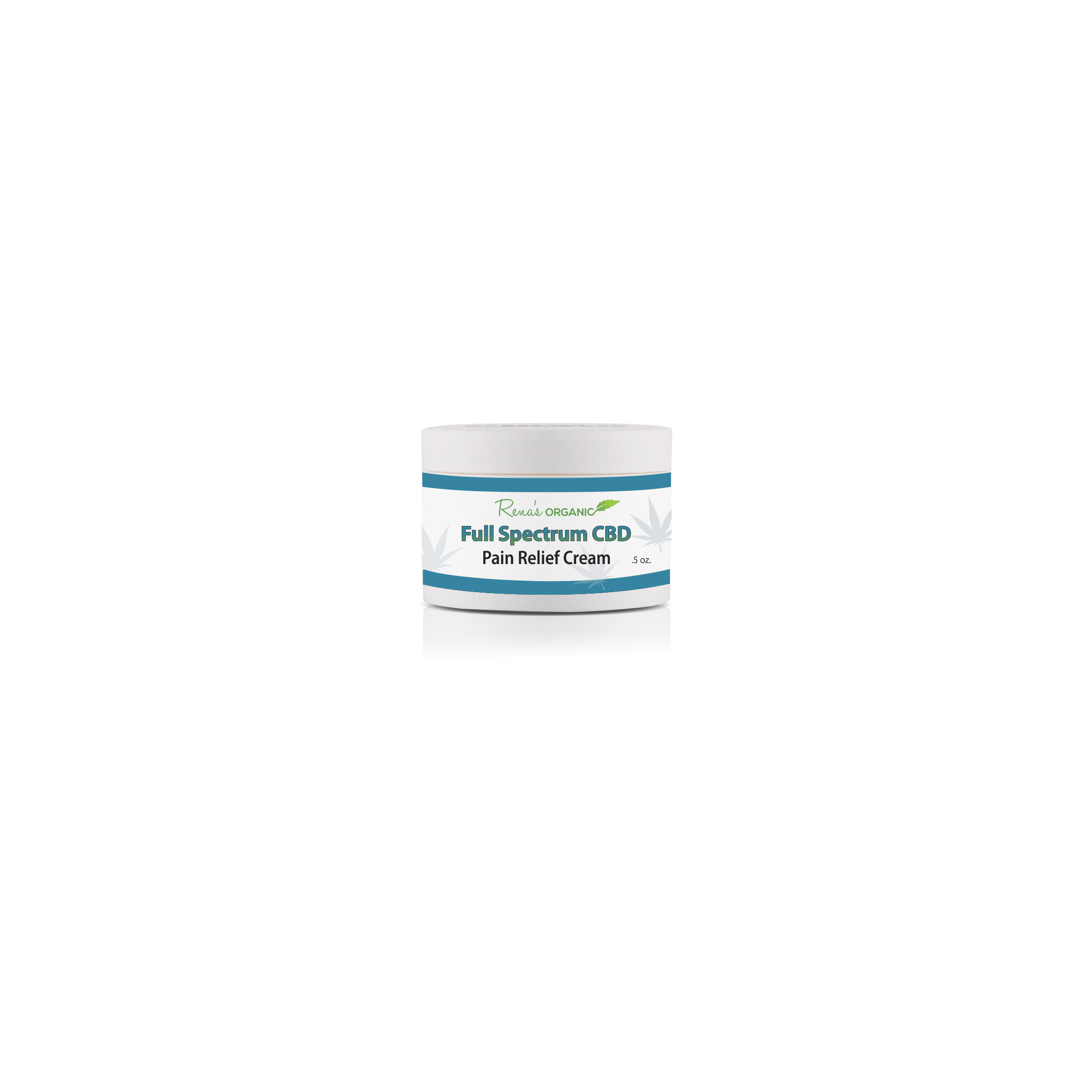 Full Spectrum CBD Pain Relief Cream 125 mg. - Rena's Organic