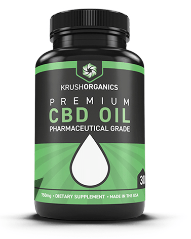 KRUSH Daily CBD Oil Capsules - Krush Organics