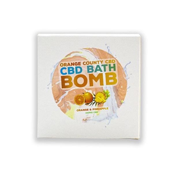 Orange County 150mg CBD Bath Bomb - Tonic Vault Ltd