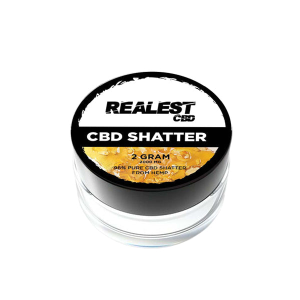 Realest CBD 2000mg CBD Shatter (BUY 1 GET 1 FREE) - Tonic Vault Ltd