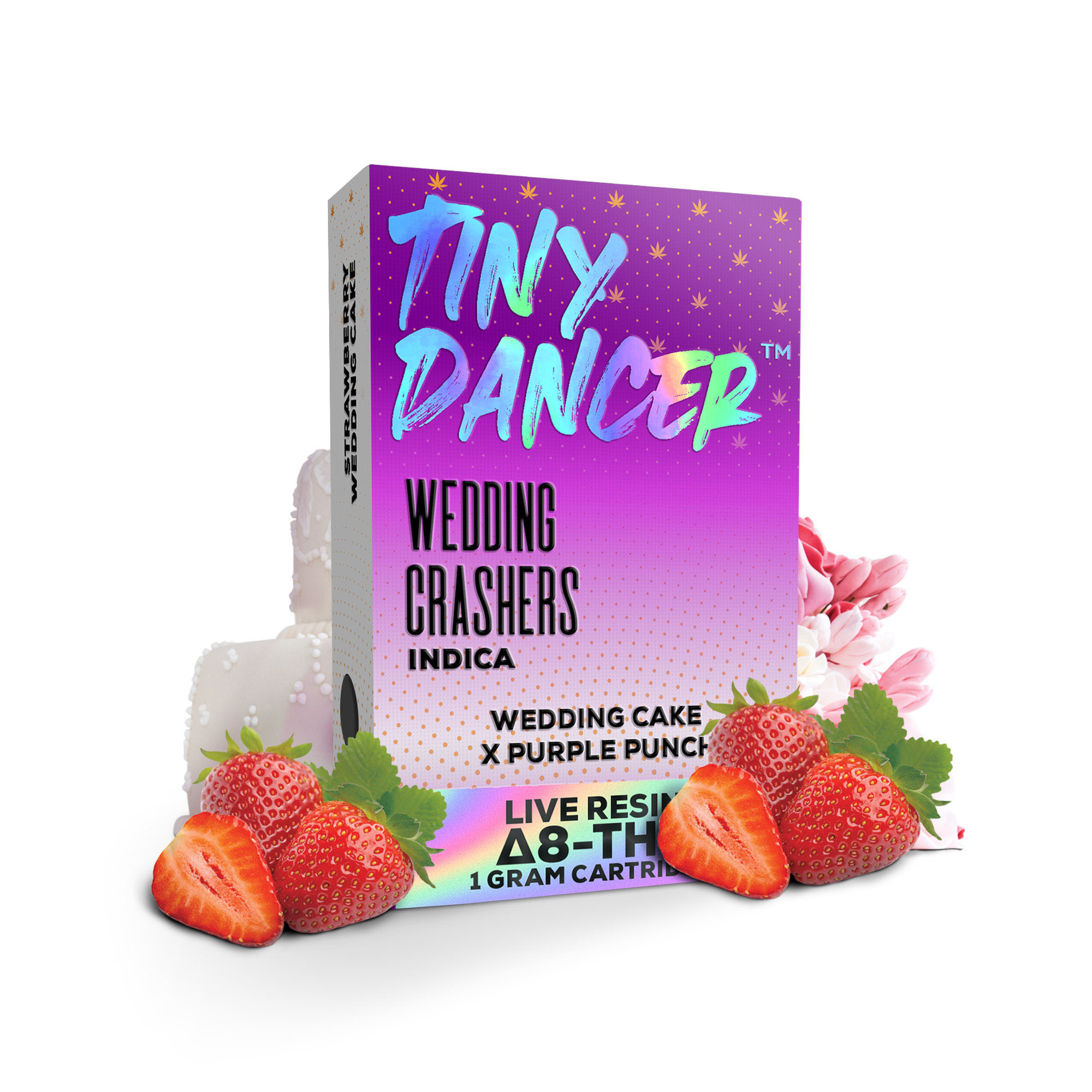 Tiny Dancer Delta 8 Cartridge - Wedding Crashers (Indica) - GenAlt Industries