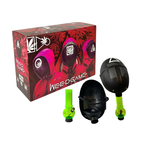 Weed Game Acrylic Mask Bong - GS1151 (WG-011) - Tonic Vault Ltd